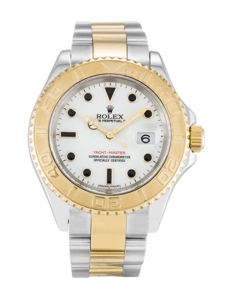 Rolex Yacht Master 18k 2 Tone Blue Face Replica Review – Top AAAA ...